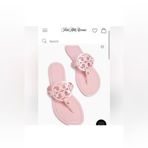 Tory Burch Miller leather thong sandals